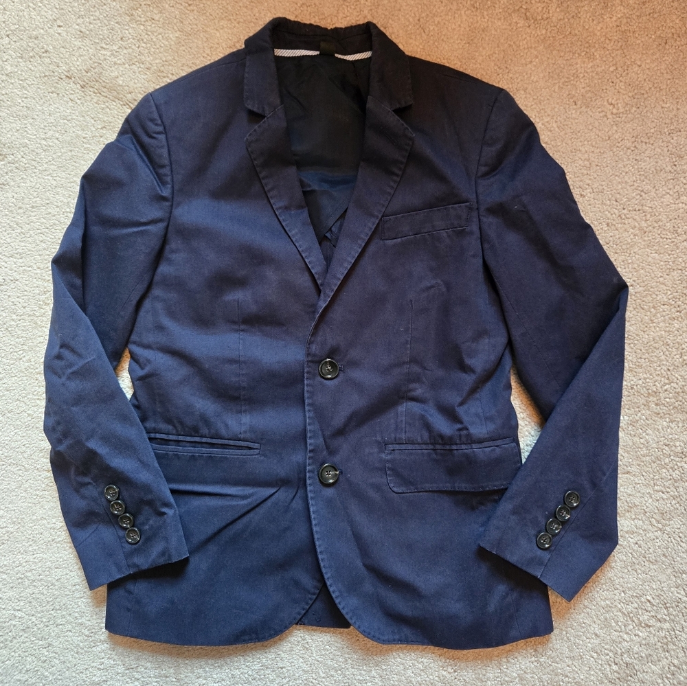 J. Crew Boys Navy Blue Blazer